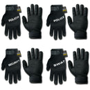 Digital Leather Police Policia Security Swat Tactical Hatch Gloves-Serve The Flag 6 image