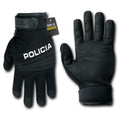 Digital Leather Police Policia Security Swat Tactical Hatch Gloves-Serve The Flag
