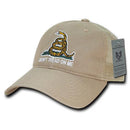 Don'T Tread On Me Gadsden Flag Patriotic USA Trucker Cotton Baseball Caps Hats-Serve The Flag 12 image
