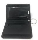 Double Id Holder With Keys Ring Wallet Zippered Coin Pocket Hook Loop Closure-Serve The Flag 5 image