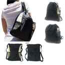 Drawstring Backpack Rucksack Totes Sack Pack Bags Shoulder Straps Light Weight-Serve The Flag 2 image