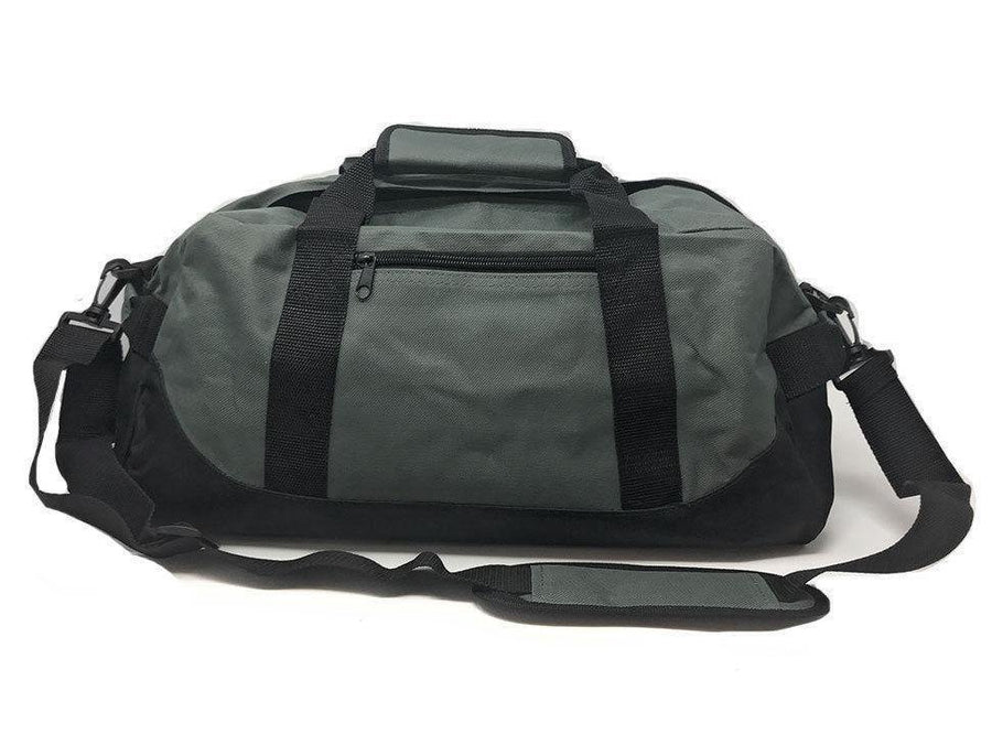 Duffle Bags 18 inch Travel Sports School Gym Carry-On Luggage Shoulder Strap, Adult Unisex, Size: One size, GRAY