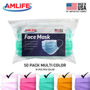 Amlife Face Masks Colorful Adult Kids 3-Ply Mask Made in USA Imported Fabric-Serve The Flag 22 image