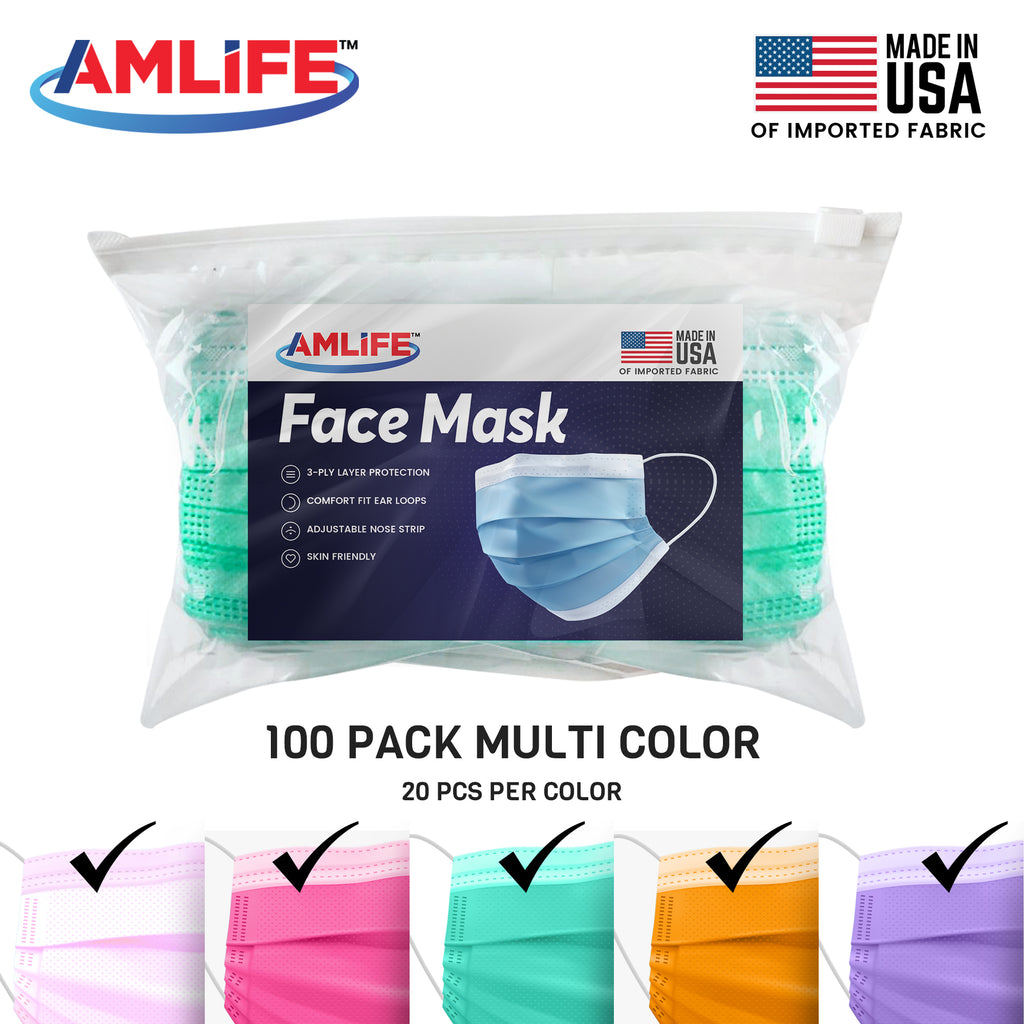 Adult 100% Cotton 3-Ply Face Mask by Fruit of the Loom