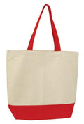 Cotton Canvas Reusable Grocery Shopping Tote Bags Gym Shoe Worm Books 17inch-Serve The Flag