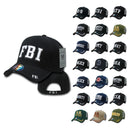 Embroidered Law Enforcement Agencies Justice US USA Baseball Caps Hats Unisex-Serve The Flag 2 image