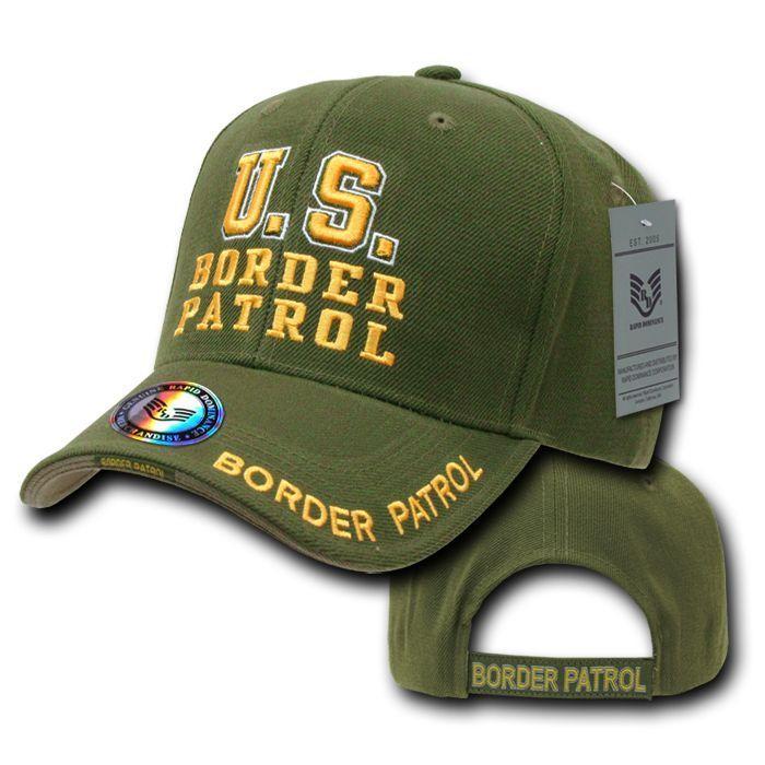 Embroidered Law Enforcement Agencies Justice US USA Baseball Caps Hats