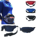 Fanny Pack Purse Travel Pouch Money Passport Id Zipper Waist Belt Bag 4 Pockets 48inch-Serve The Flag 1 image