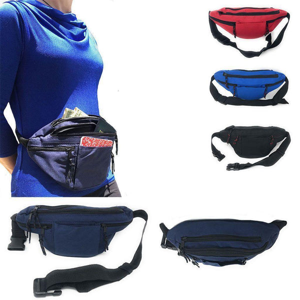 Amazon.com | Crossbody Bags for Women Fanny Pack Multi Pocket Casual Sling  Bag Vegan Leather Chest Purse Guitar Strap Belt Bag (Black) | Waist Packs