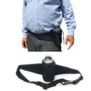 Fanny Pack Sports Running Travel Waist Belt Bag Bottle Holder 2 Pockets-Serve The Flag 1 image