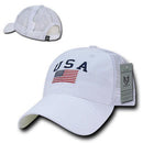 USA US Flag Patriotic Relaxed Fit Trucker Cotton Baseball Caps Hats-Serve The Flag 5 image