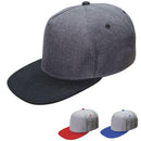 Flat Bill Two Tone 5 Panel Constructed Low Crown Baseball Snapback Hats Caps-Serve The Flag 4 image