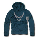 Fleece Pullover Hoodie Sweatshirt US Military Logo Air Force Army Marines-Serve The Flag 4 image