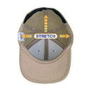 Flex Fit Brushed Cotton Fitted 6 Panel Low Crown Baseball Caps Hats-Serve The Flag 11 image