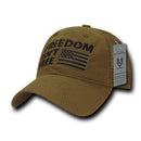 Freedom Is Not Free Patriotic USA Flag Trucker Cotton Baseball Caps Hats-Serve The Flag 14 image