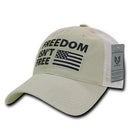 Freedom Is Not Free Patriotic USA Flag Trucker Cotton Baseball Caps Hats-Serve The Flag 20 image