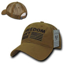 Freedom Is Not Free Patriotic USA Flag Trucker Cotton Baseball Caps Hats-Serve The Flag 5 image