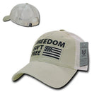 Freedom Is Not Free Patriotic USA Flag Trucker Cotton Baseball Caps Hats-Serve The Flag 8 image