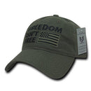 Freedom Isn't Free USA American Flag Washed Cotton Polo Baseball Dad Caps Hats-Serve The Flag 20 image