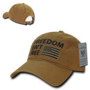 Freedom Isn't Free USA American Flag Washed Cotton Polo Baseball Dad Caps Hats-Serve The Flag 4 image