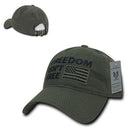 Freedom Isn't Free USA American Flag Washed Cotton Polo Baseball Dad Caps Hats-Serve The Flag 7 image