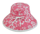 Flower Floral Bucket Hats Printed Sun Cotton Ribbon Fun Summer-Serve The Flag 3 image