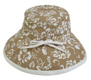 Flower Floral Bucket Hats Printed Sun Cotton Ribbon Fun Summer-Serve The Flag 9 image