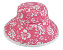 Flower Floral Bucket Hats Printed Sun Cotton Ribbon Fun Summer-Serve The Flag 1 image