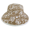 Flower Floral Bucket Hats Printed Sun Cotton Ribbon Fun Summer-Serve The Flag