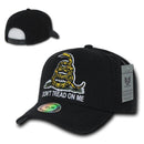 Gadsden Flag 3D Don'T Tread On Me Snake Texas Tea Party Hats Caps-Serve The Flag 4 image