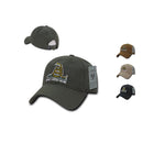 Gadsden Flag Rattlesnake Tea Party Don't Tread On Me Baseball Dad Caps Hats Polo-Serve The Flag 2 image