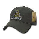 Gadsden Flag Rattlesnake Tea Party Don't Tread On Me Baseball Dad Caps Hats Polo-Serve The Flag 6 image