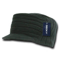 Gi Cadet Army Military Flat Top Beanies Caps Hats Ribbed Knit Visor Ski-Serve The Flag