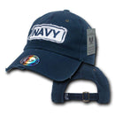 Giant Stitch Military Polo Army Marines Navy US Air Force Baseball Hat Caps-Serve The Flag 6 image
