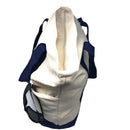 Large 20inch Cotton Canvas Reusable Grocery Shopping Tote Bags Zippered Travel-Serve The Flag 13 image