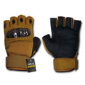 Half Finger Tactical Hard Knuckle Combat Patrol Mout Gloves-Serve The Flag