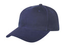 Heavy Brushed Cotton 6 Panel Low Crown Baseball Caps Hats Solid Two Tone Colors-Serve The Flag 11 image