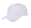 Heavy Brushed Cotton 6 Panel Low Crown Baseball Caps Hats Solid Two Tone Colors-Serve The Flag 21 image