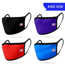 4 Pack Kids Size Face Masks Comfort Fit Double Layer Washable Reusable Made in USA-Serve The Flag 8 image