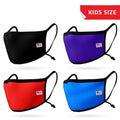4 Pack Kids Size Face Masks Adjustable Double Layer Washable Reusable Made in USA-Serve The Flag