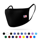 Made in USA Face Masks Mouth Nose Washable Reusable Double Layer Mask Cotton Cloth Blend-Serve The Flag 1 image