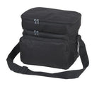 Insulated Lunch Box Cooler Bag 2 Compartments Beer Drink Water Strap Pockets 10inch-Serve The Flag 6 image