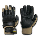 Kevlar / Leather Tactical Hard Knuckle Combat Patrol Gloves-Serve The Flag 3 image