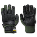 Kevlar / Leather Tactical Hard Knuckle Combat Patrol Gloves-Serve The Flag 4 image
