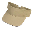 1 Dozen Washed Sandwich Cotton Sun Beach Visors Gold Wholesale Lot Bulk-Serve The Flag 11 image