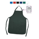 Full Adult Size Bib Aprons With 2 Waist Pockets Plain Solid Colors Kitchen Cook Chef Waiter Crafts Garden-Serve The Flag 3 image