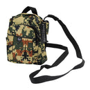 Kristen Whang Nylon Mini Small 2 Zip Pockets Adjustable Straps Bags Backpack-Serve The Flag 12 image