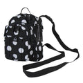 Kristen Whang Nylon Mini Small 2 Zip Pockets Adjustable Straps Bags Backpack-Serve The Flag