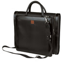 Laptop Bag Manhattan Brief Case Expandable Notebook Computer Leather Trim-Serve The Flag 3 image