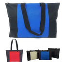 Large Big Reusable Grocery Shopping Tote Bags Zippered Heavy Duty 20 X 15inch-Serve The Flag 3 image